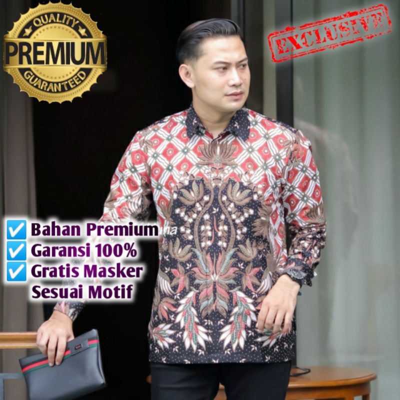 Produsen Baju Batik Pria Lengan Panjang Premium Terbaru Batik Solo Bahan Katun Full Furing Ap 087 9lLbXa6IAb31XZ