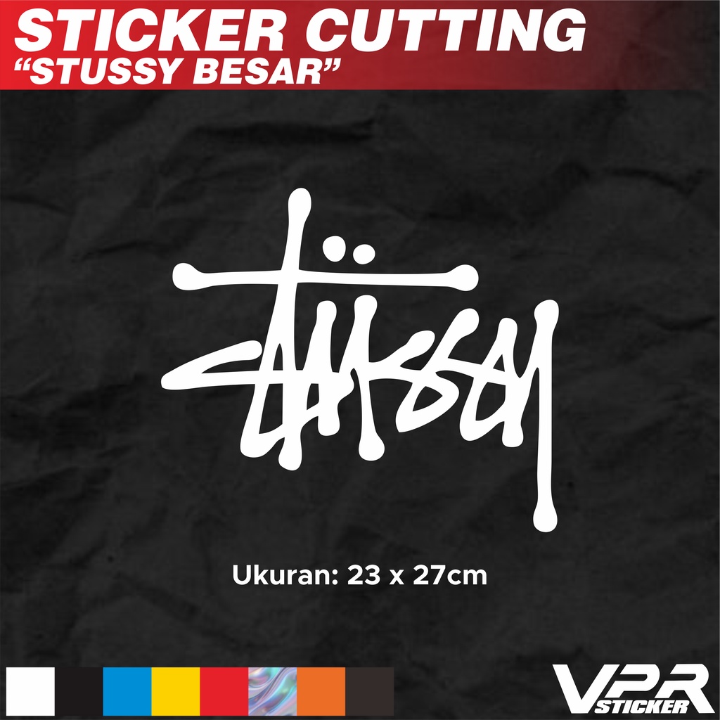 

STIKER/STICKER STUSSY BESAR