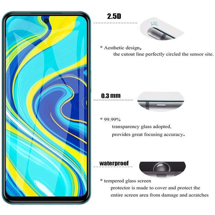 Armor Repvblic Tempered Glass Xiaomi Redmi Note 9 Pro / Redmi Note 9