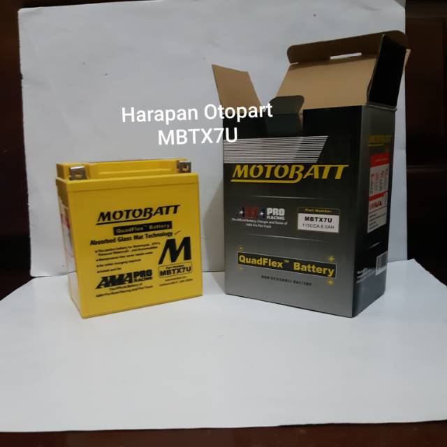 AKI MOTOR YAMAHA NMAX MBTX7U AKI KERING MOTOBATT
