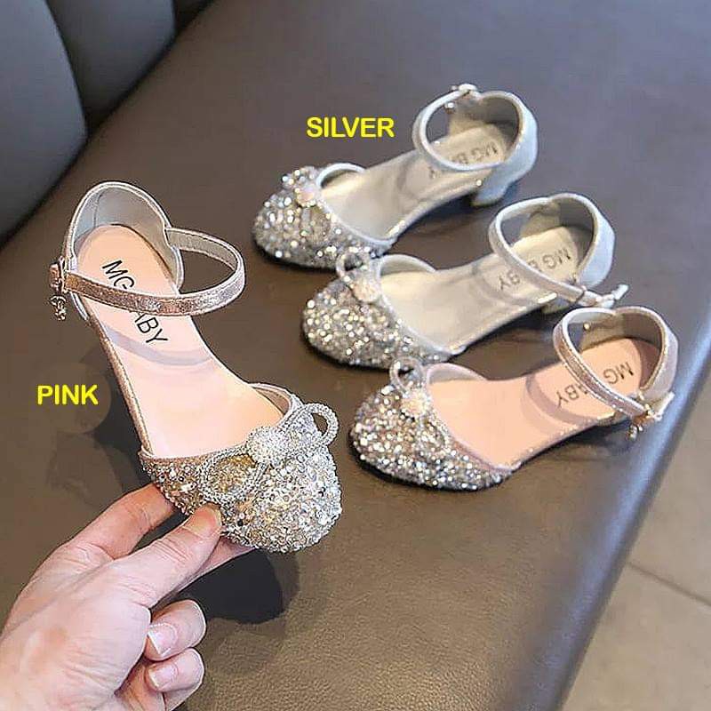 Sepatu High Heels Anak Perempuan Blinky Ribbon