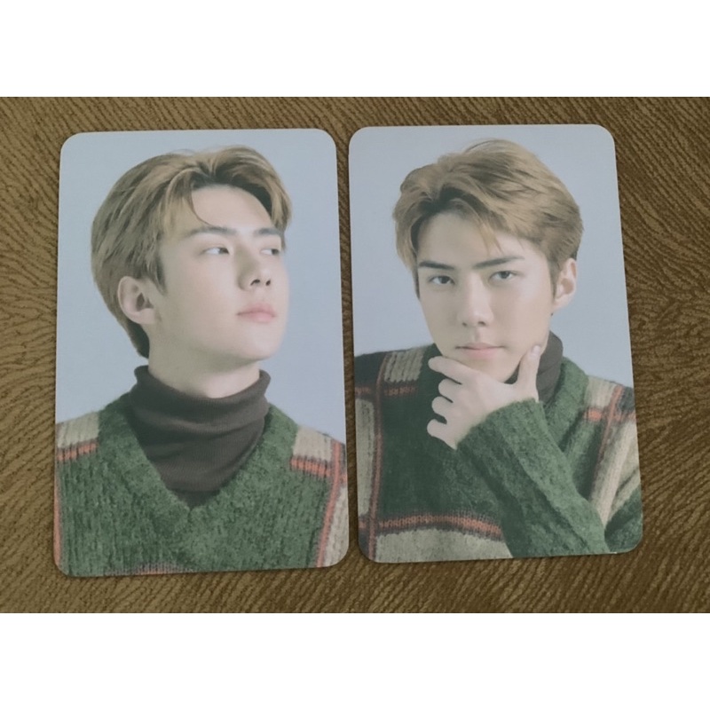 photocard Sehun Exo- Flo edition