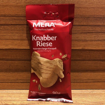 

Pet Republic Biskuit MERADOG KNABBERRIESE 90gr Grain Free untuk Anjing