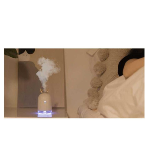 3Life Air Humidifier Pelembab Udara Aromatherapy 220ml - 3Life-318 - White