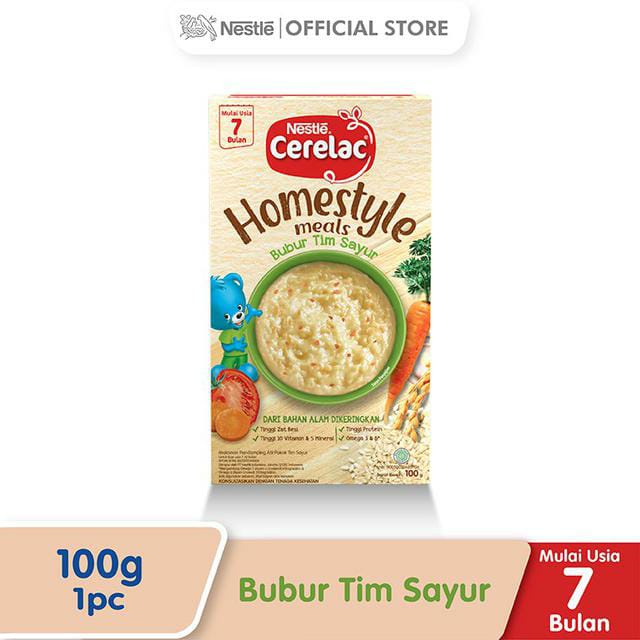 Nestle Cerelac Homestyle Meals 7+ / Makanan Bayi / Bubur Bayi