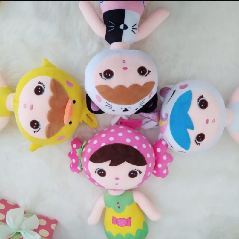 Boneka Metoo Angela New Arrival Tinggi 45cm Bahan Yelvo  Lembut Mainan Anak Perempuan