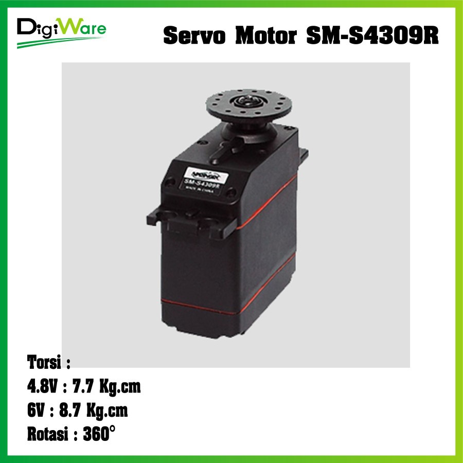 Robotis Servo Motor SM-S4309R 8.7 Kg.cm | Servo SM S4309R