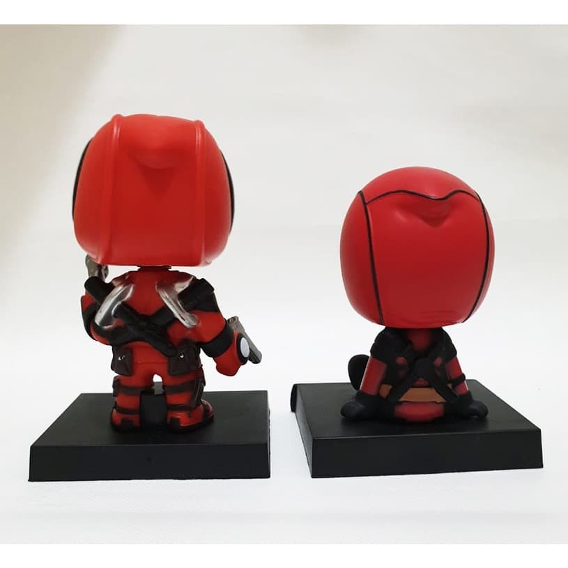 Pajangan Dashboard Mobil Bobble Head Dead Pool Deadpool