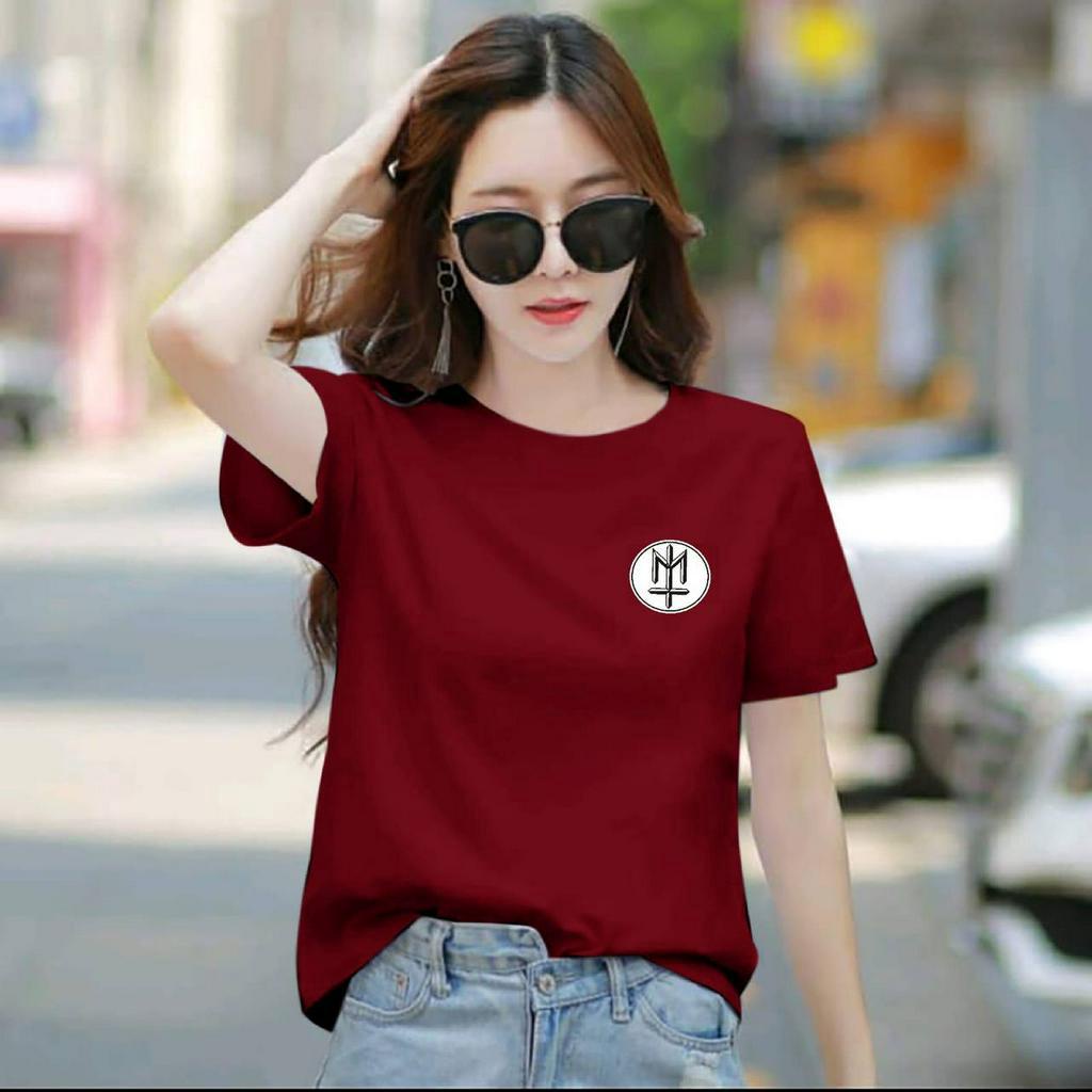KIYOREN KAOS DISTRO WANITA KEREN LENGAN PENDEK KEKINIAN-BAJU CEWEK TRENDY TERLARIS