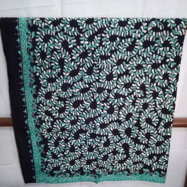 batik tulis lasem aseman hijau tosca