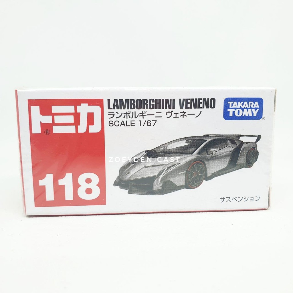 Tomica regular #118 Lamborghini Veneno Takara Tomy
