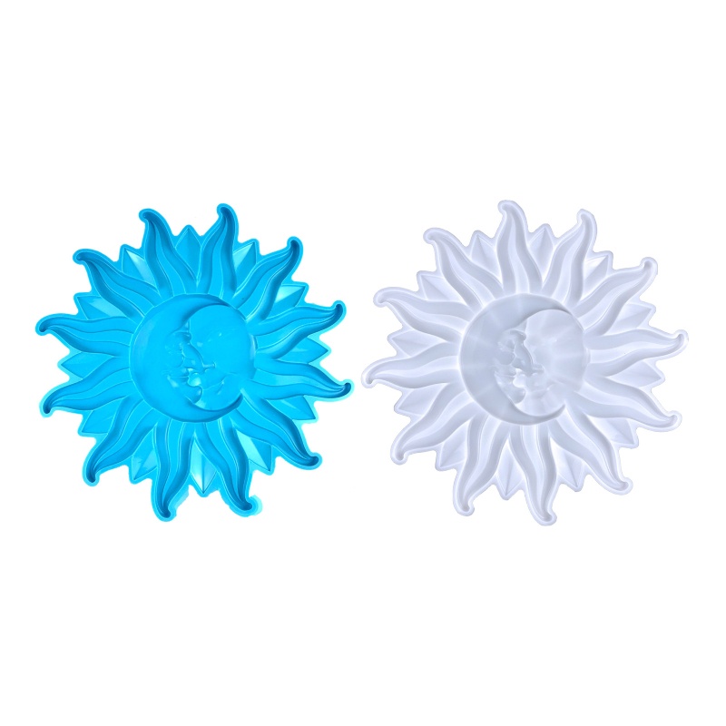 Siy Cetakan Resin Epoksi Bentuk Bulan Sabit Bahan Silikon Untuk Dekorasi