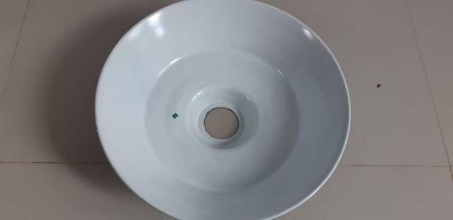 Kap hijau e27 tanggung 30cm anti air