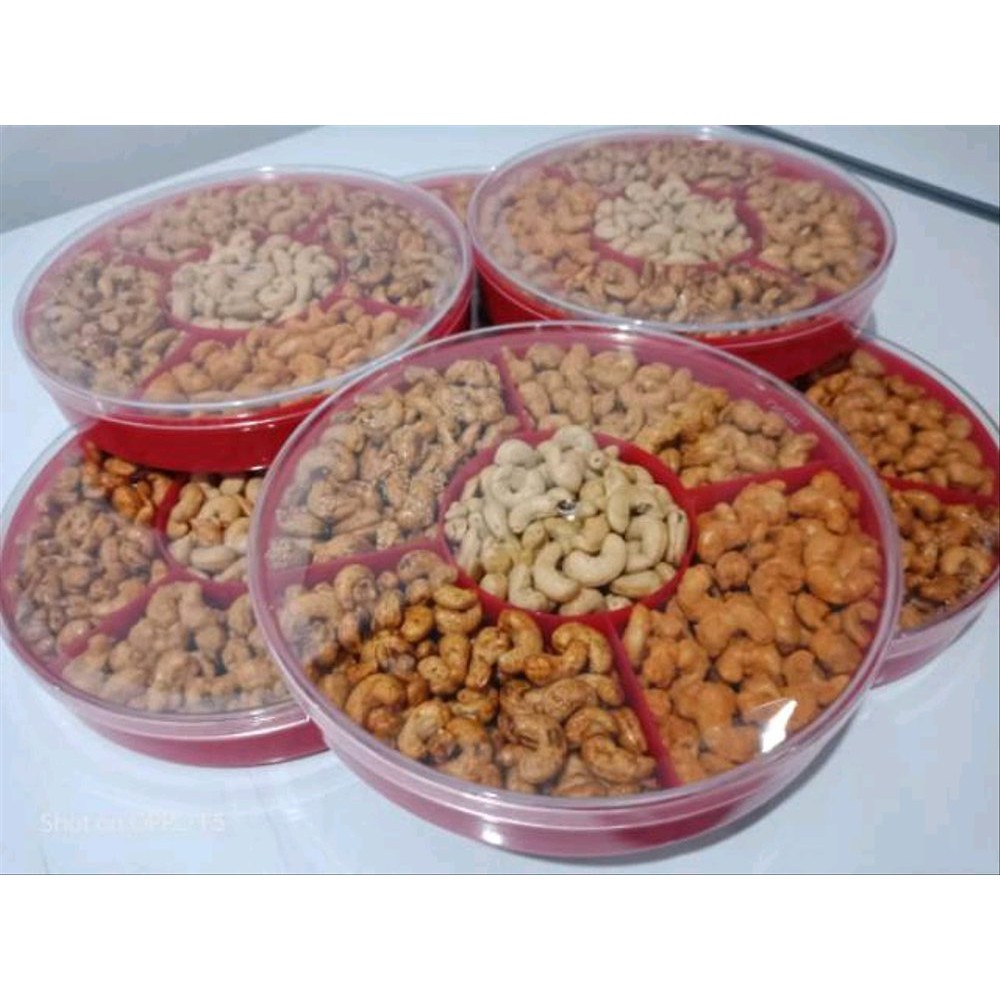 

Kacang mede toples bulat skat 5 Termurah