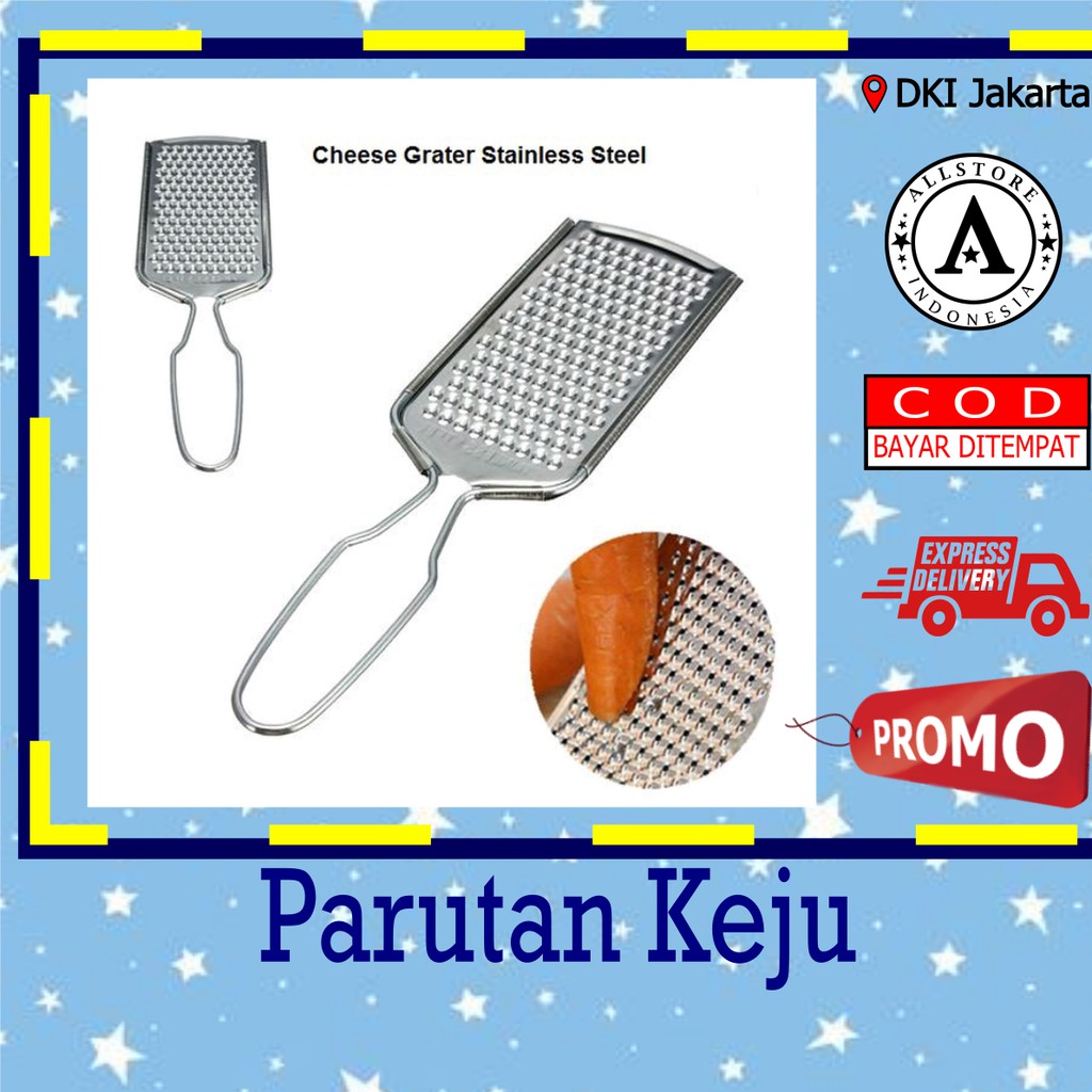 Parutan Keju Kentang Grater Cheese Alat Dapur Parut Stainless | Shopee