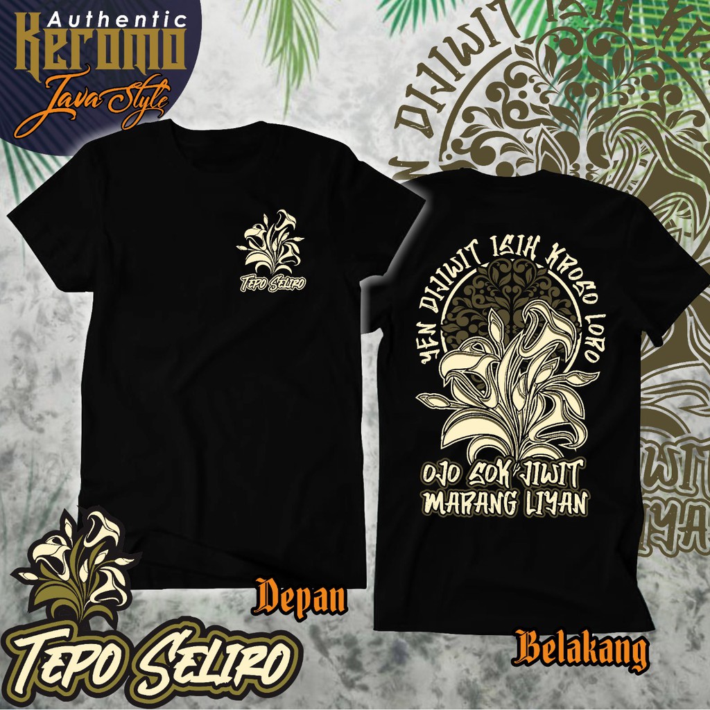 kaos tepo seliro // kaos jawa // kaos pitutur jawa // kaos java style // kaos wayang // BISA [COD]
