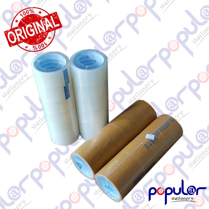 

Lakban Bening / Transparent Nachi Premier Tape 48 MM x 40 Yard