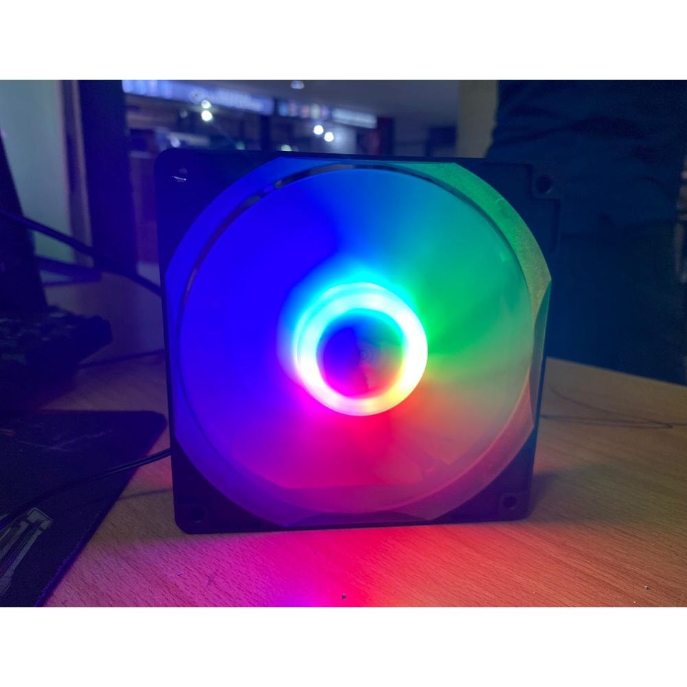 Fan Case Rgb Black Panther Rgb Fan Casing Ukuran 12Cm