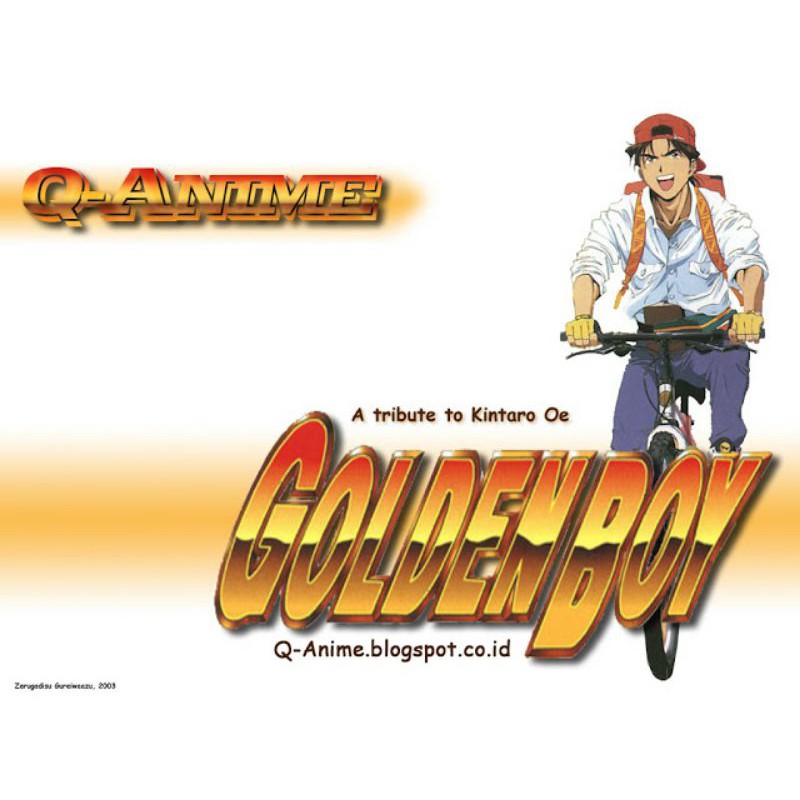 Komik Legend GOLDEN BOY terbitan Sakura Komik tahun 1993 lengkap 1-10 (tamat) Rating 21+