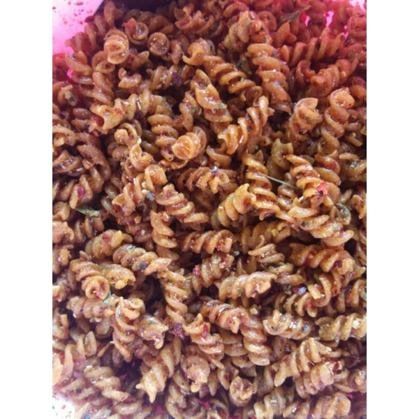 

Makaroni bantat pedas jeruk teh