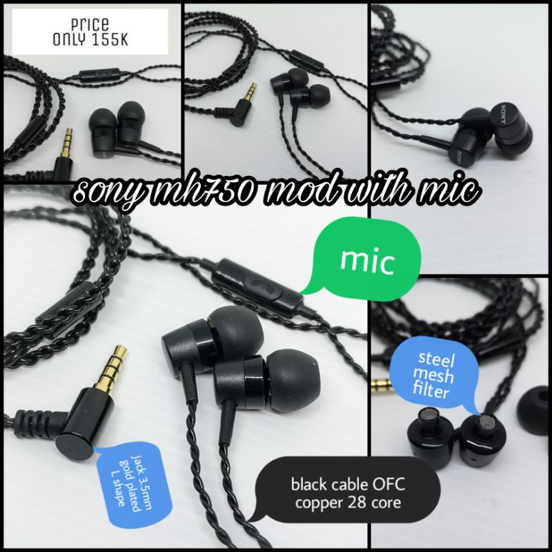SONY MH750 RECABLE MODIFIKASI