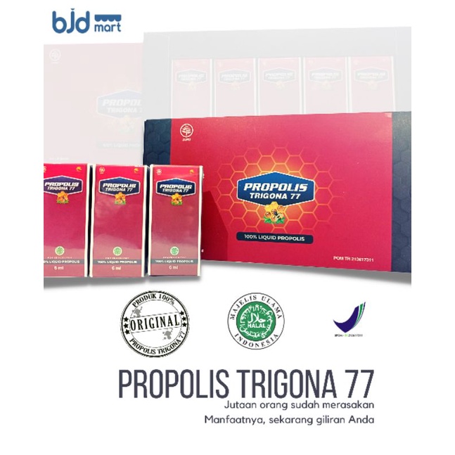 Propolis Trigona77 paket 3 botol