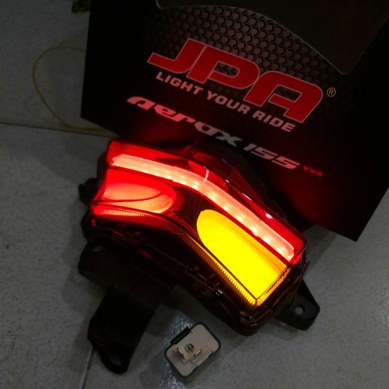 LAMPU STOP AEROX JPA 3 IN 1 BONUS FLASHER SEN | STOP LAMP AEROX