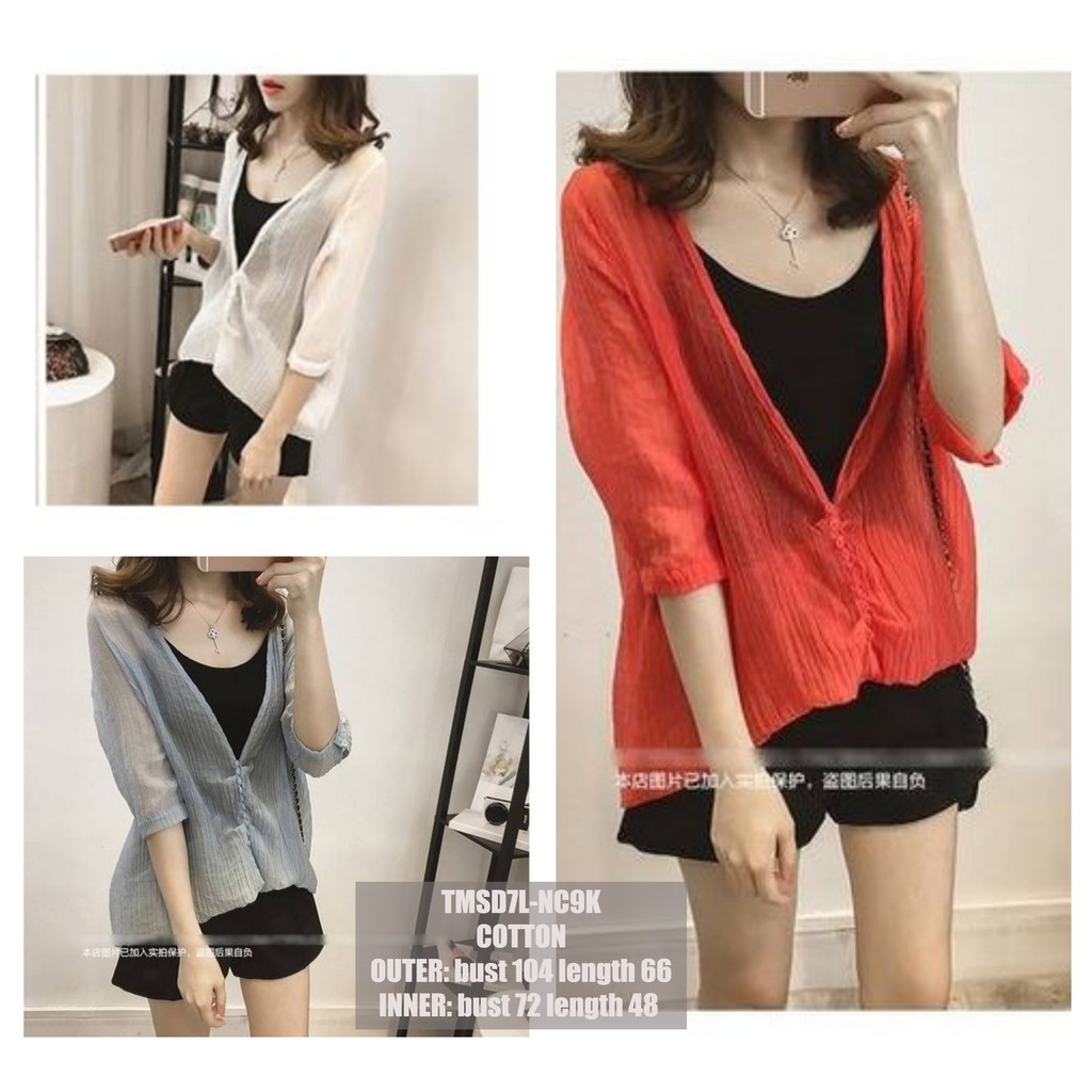 TMSDL cardigan transparan cardigan putih cardigan merah cardigan pantai baju pantai baju transparan