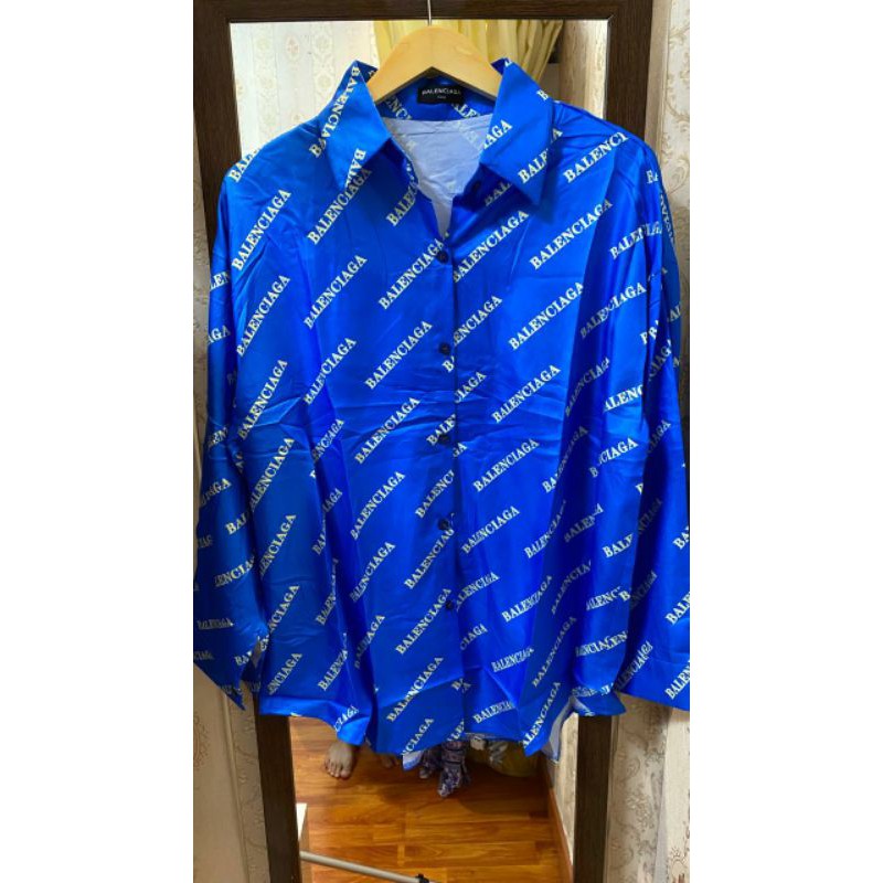 KEMEJA BALENCIAGA PREMIUM - ATASAN - KEMEJA - KEMEJA WANITA - ATASAN WANITA - KEMEJA IMPORT