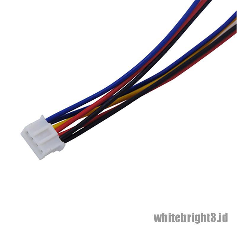 &lt; White3 &gt; Kabel Power Kipas Angin 12cm PH2.0 4Pin Ke Double 3Pin / 4Pin Bahan PVC