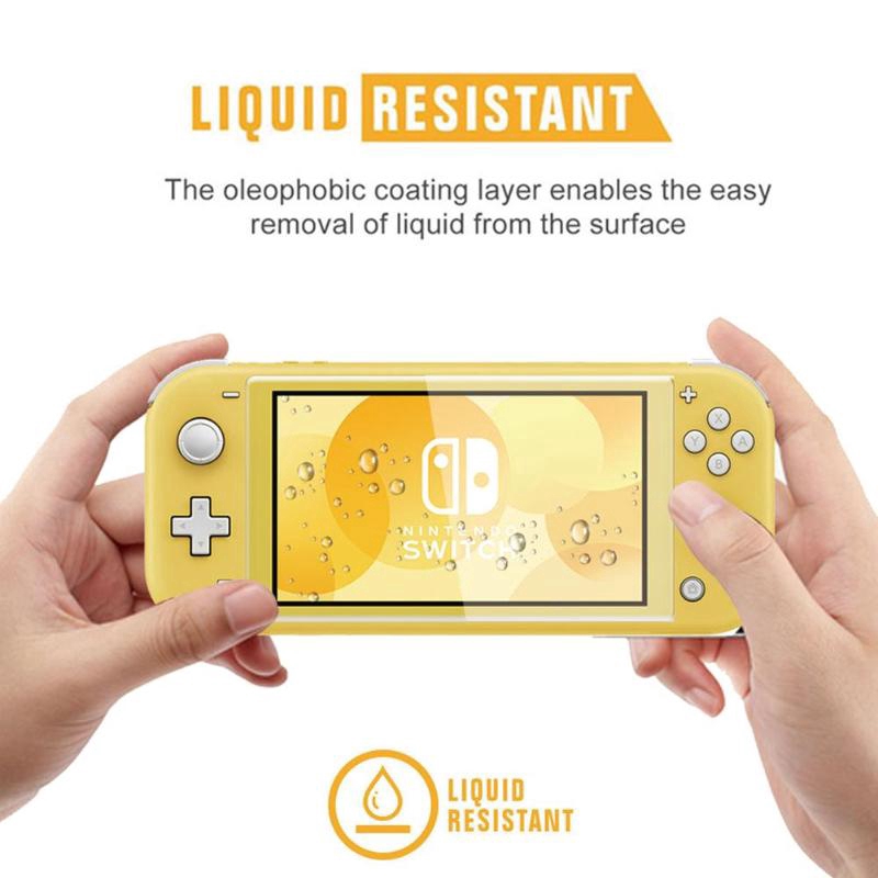 2Pcs Tempered Glass Pelindung Layar untuk Nintendo Switch Lite