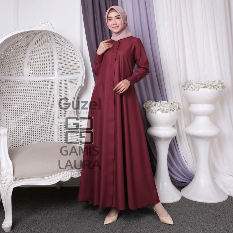 GAMIS LAURA/GAMIS POLOS/GAMIS CANTIK