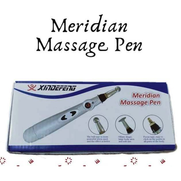 Alat Akupuntur Meridian Massage Pen - Alat Relaksasi Otot Saraf 0618