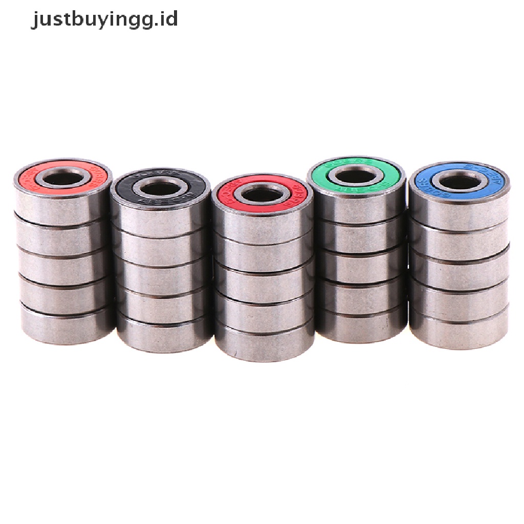 5pcs Abec-9 608rs Roda Roller Seal Ball Bearings Untuk Skateboard Skuter