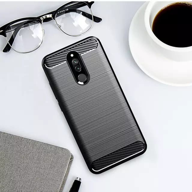 Xiaomi Redmi 8a Soft Case Brushed Carbon