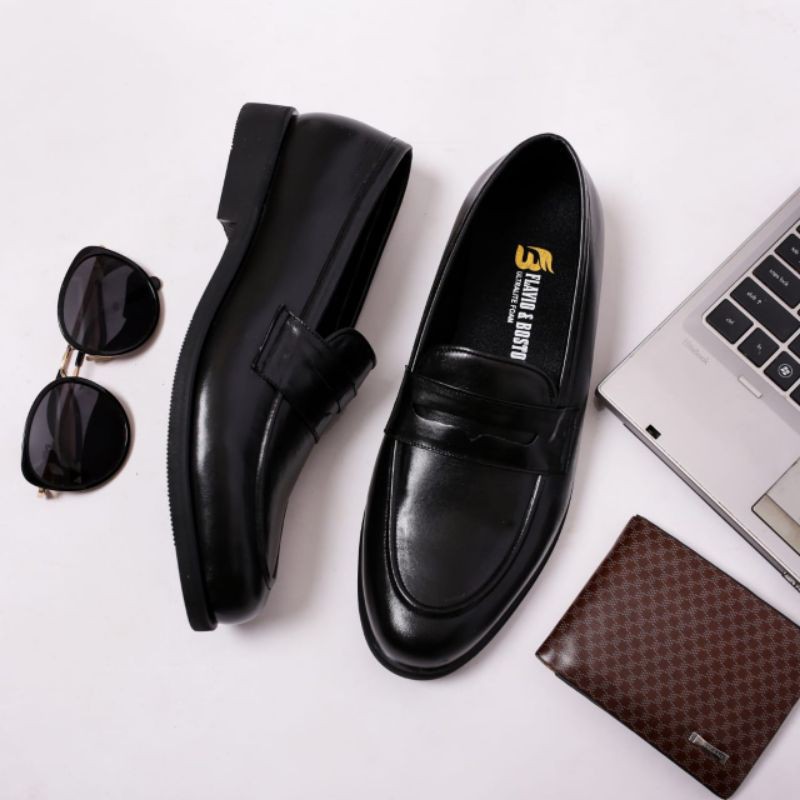 sepatu pantofel pria sepatu casual pria sepatu loafer model florenz