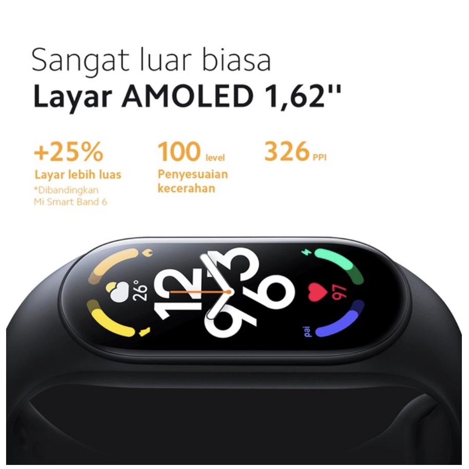 Xiaomi Mi Band 8 Smart Band 1.62&quot; AMOLED Display Garansi Resmi