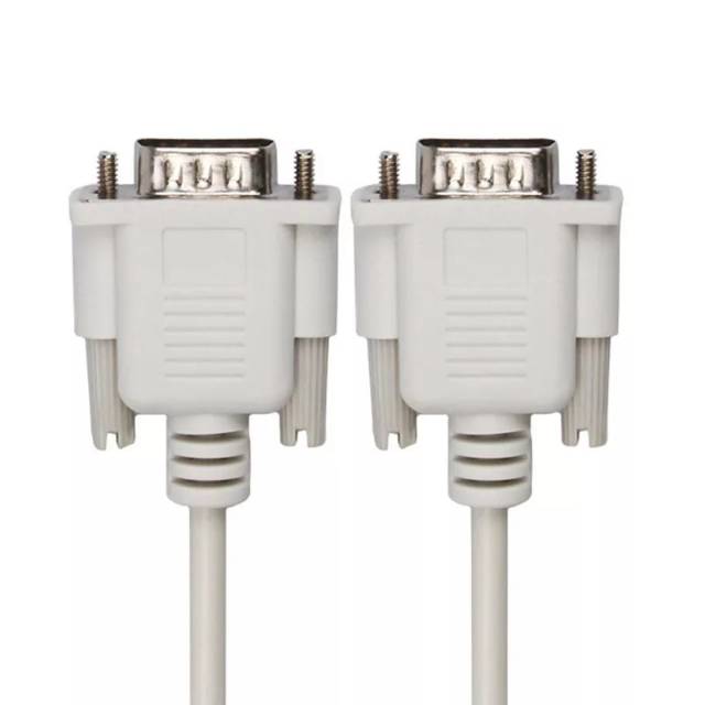 KABEL SERIAL RS232 DB9 MALE TO MALE 1,5 METER