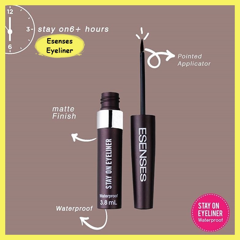 Esenses waterproof mascara / eyeliner / eyeliner pen BPOM