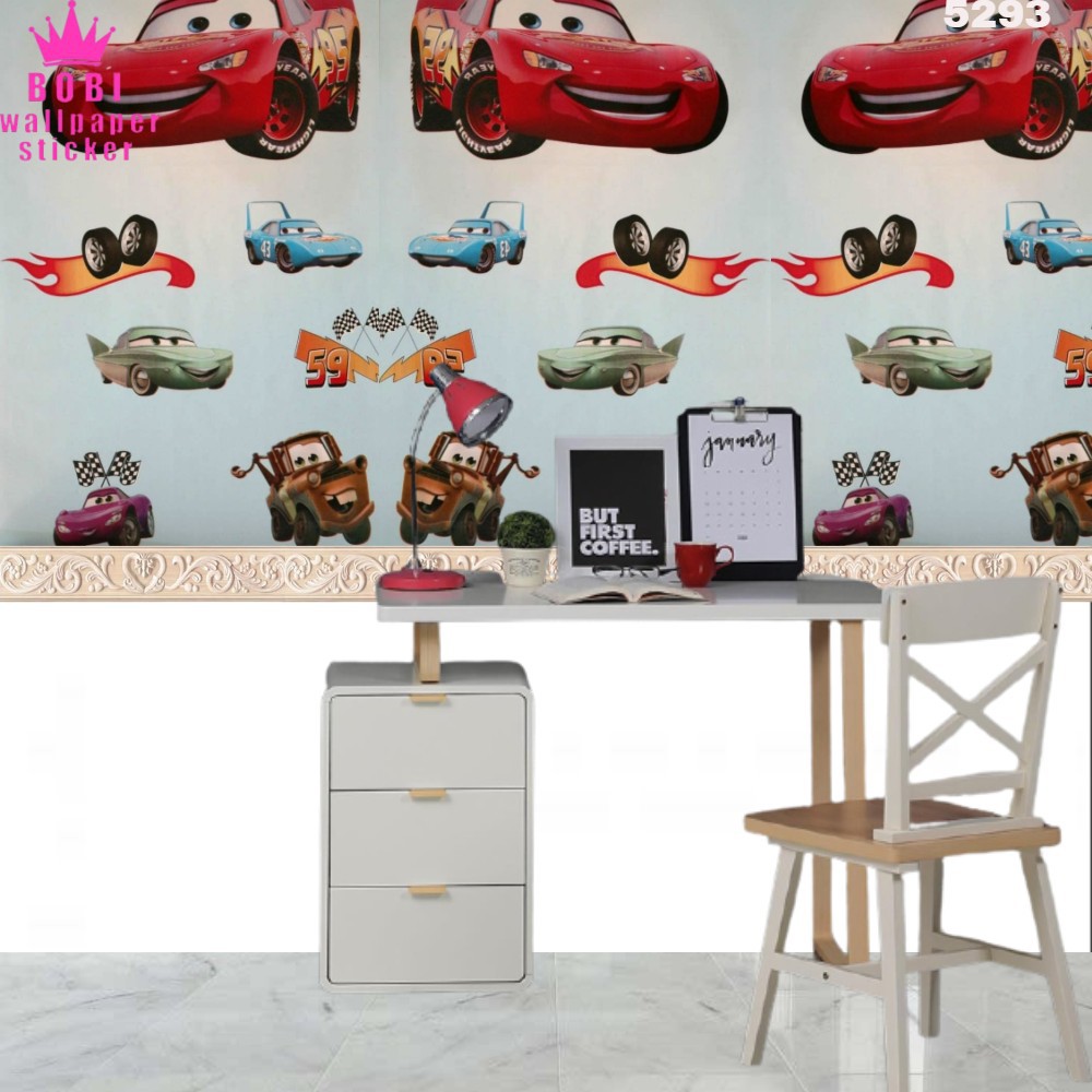 Wallpaper Sticker 5293 Mobil  / Wallpaper New / 9mx45cm