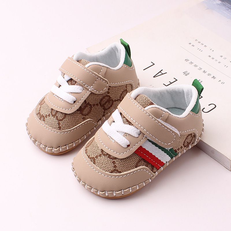 COD!!! sepatu keren anak unisex import warna COKLAT/ sneakers lucu empuk good quality / SA-006