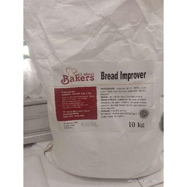 

all about Bakers/bread improved/pengempuk roti repack 50gram