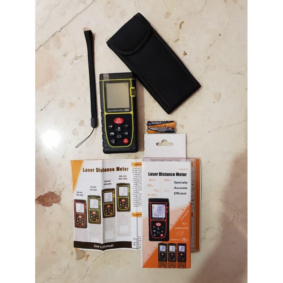 Terlaris Laser 40 M METERAN LASER distance meteran digital