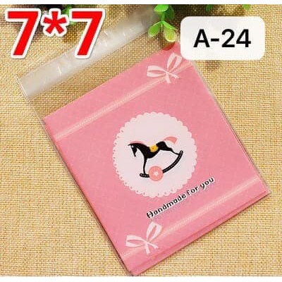 

bungkus kue cake permen kado COOKIES BAG / PLASTIK COOKIES 7x10 A-24
