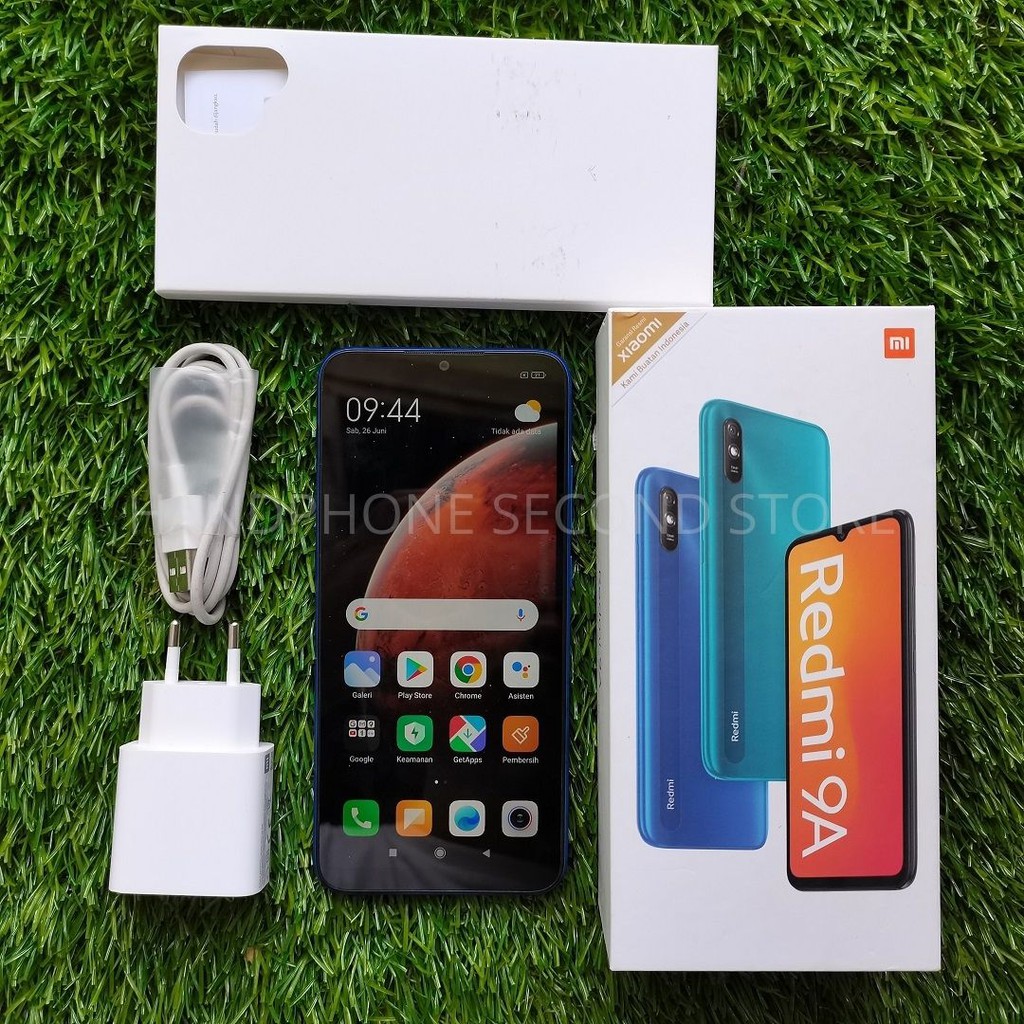 HP SECOND XIAOMI REDMI 9A 2/32 FULLSET HANDPHONE SECOND ANDROID BEKAS MURAH