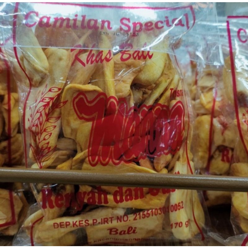 

Keripik Nangka Manna 170 Gram