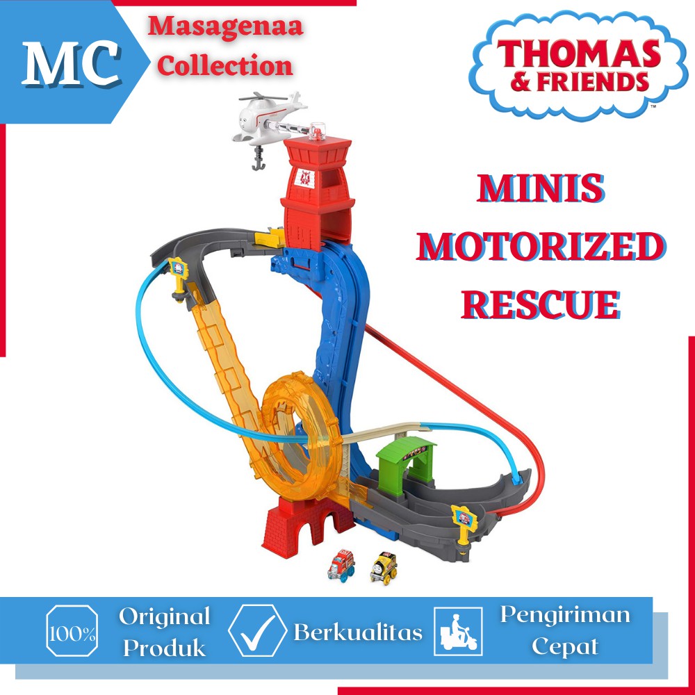 Trek Rel Kereta Kreta Api Mainan Anak Thomas And Friends Friend Minis Motorized Track Fisher Price