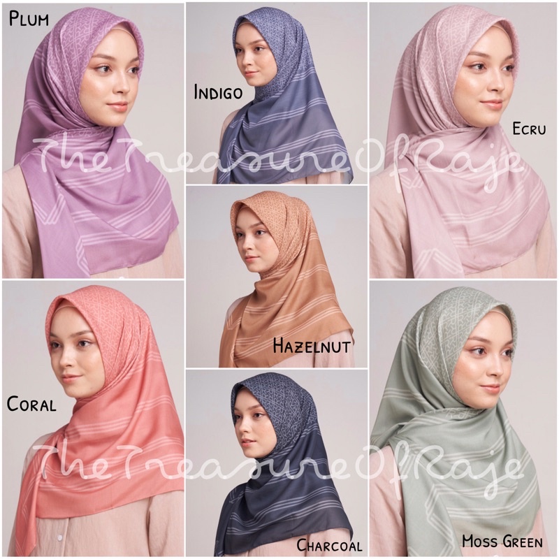 Monogram Scarf Riamiranda RM Monogram Ria Miranda New Original