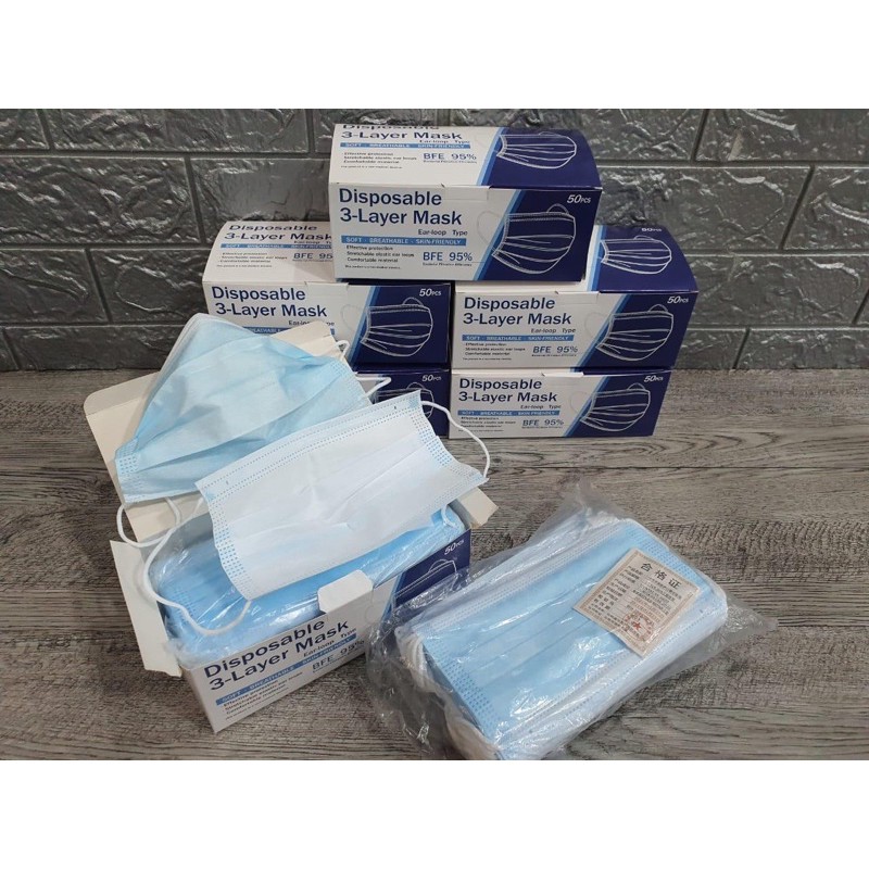 MASKER 3 PLY ORIGINAL PABRIK