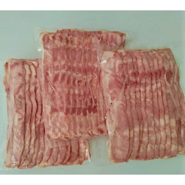 

pork bacon , smoked pork